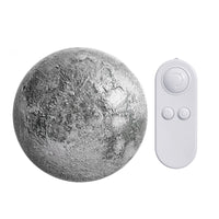 Remote Control LED Moon Night Light Indoor Decor Wall Lamp Creative Lunar Phases LED Wall Light 250*250mm